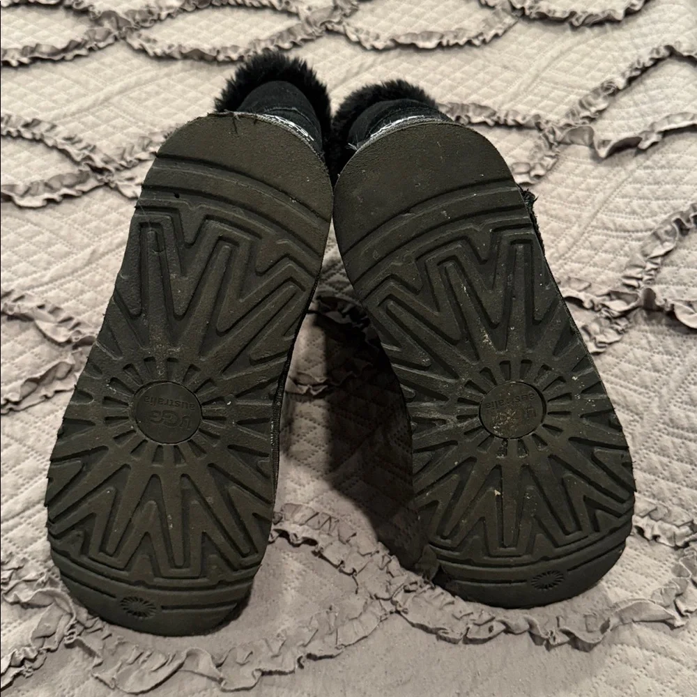 UGG Black Suede Boots - Picture 4 of 5